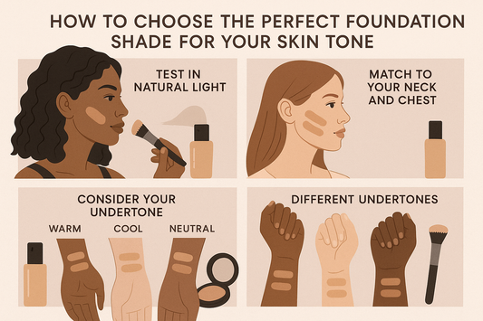 How to Choose the Perfect Foundation Shade for Your Skin Tone