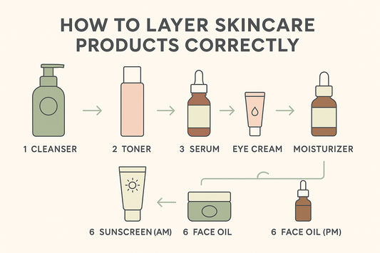 How to Layer Skincare Products Correctly (Step-by-Step Guide)