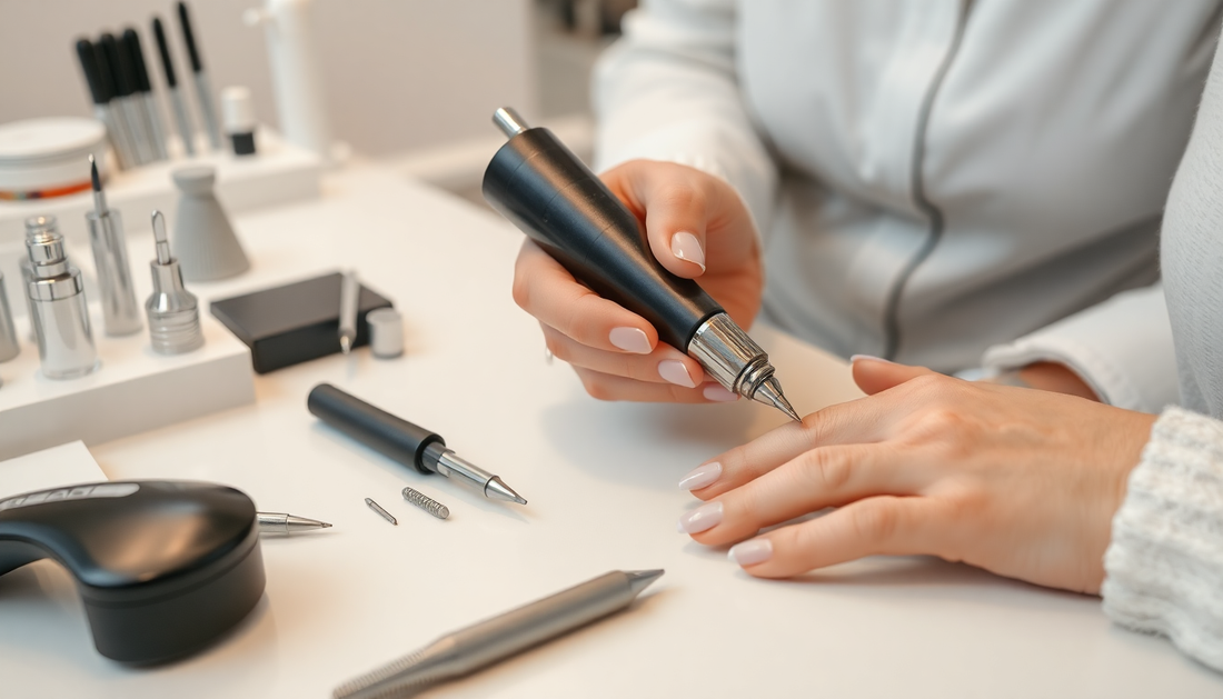 Nail drill benefits for at-home manicures and pedicures: precision, efficiency, and smooth nails