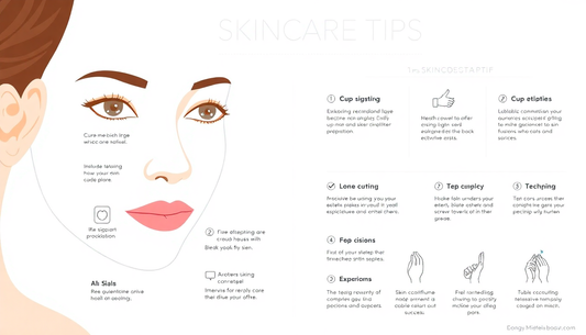Different types of face cleansers for dry, oily, and sensitive skin.