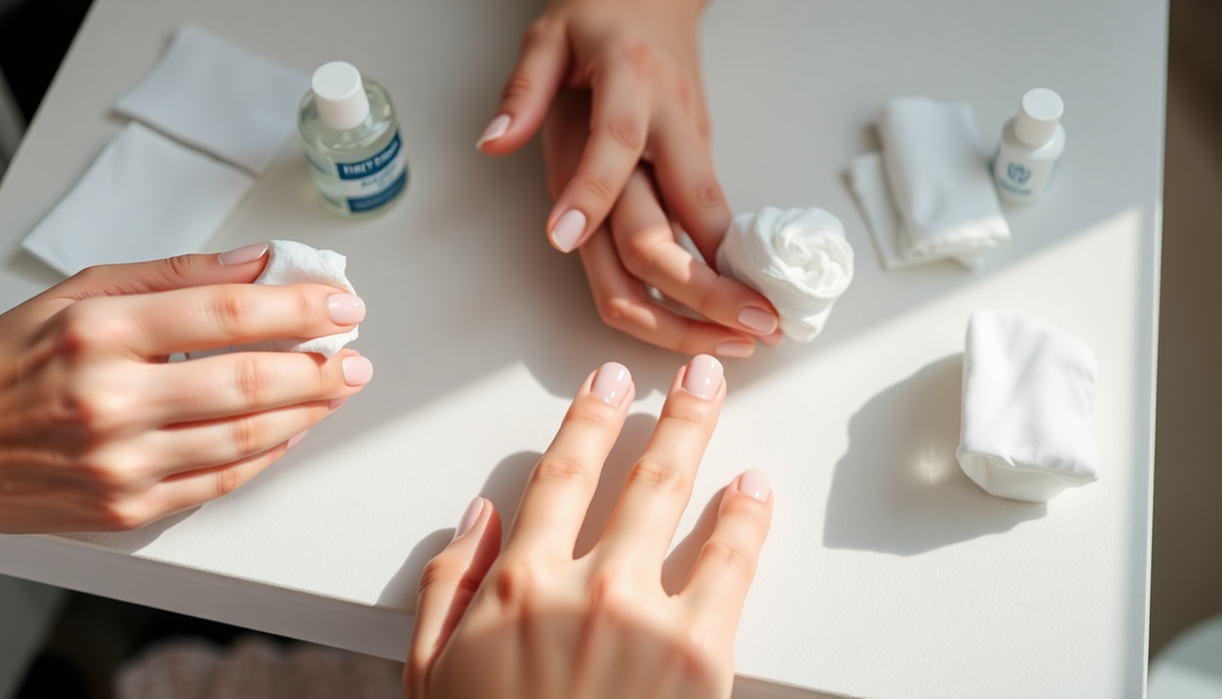 Step-by-step guide for removing nail polish effectively and maintaining healthy nails.