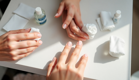 Step-by-step guide for removing nail polish effectively and maintaining healthy nails.