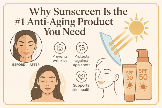 Why Sunscreen Is the #1 Anti-Aging Product You Need