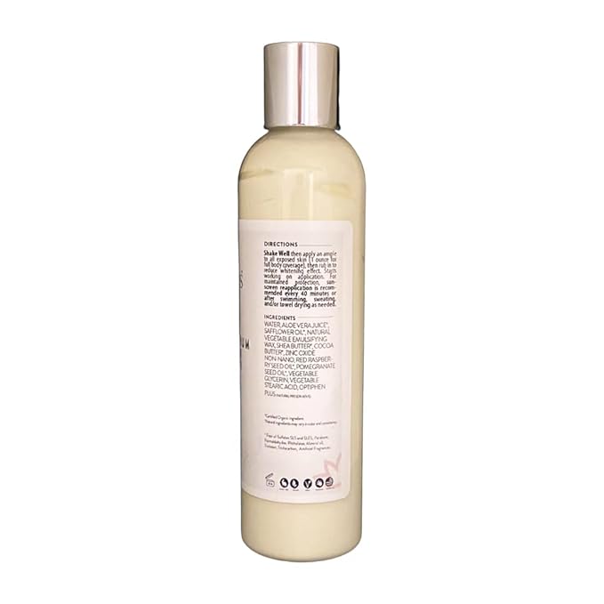 Glimmer Goddess Organic Unscented Sunscreen