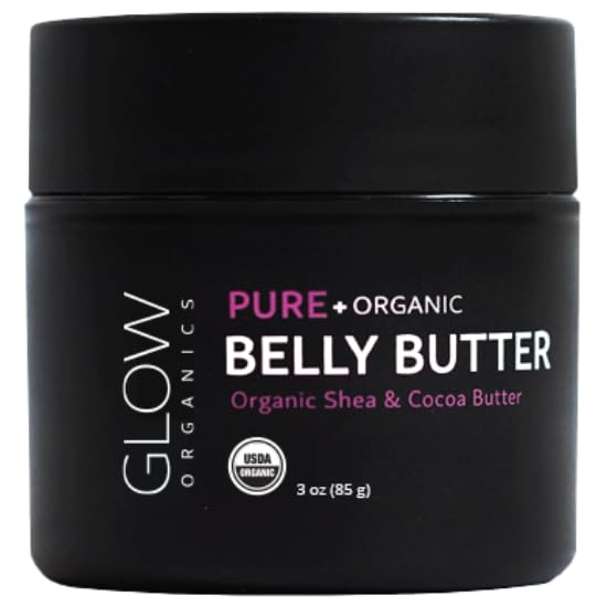 100% Organic Belly Butter, Prevents Stretch