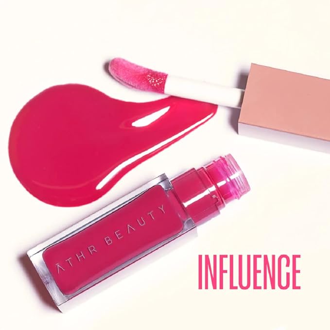 ĀTHR Desert Rose Lip + Cheek Oil - Organic