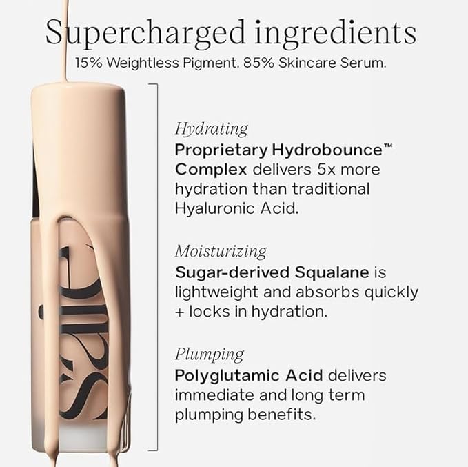 Saie Glowy Super Skin Tint Liquid Foundation - 26 (1.) 01 oz