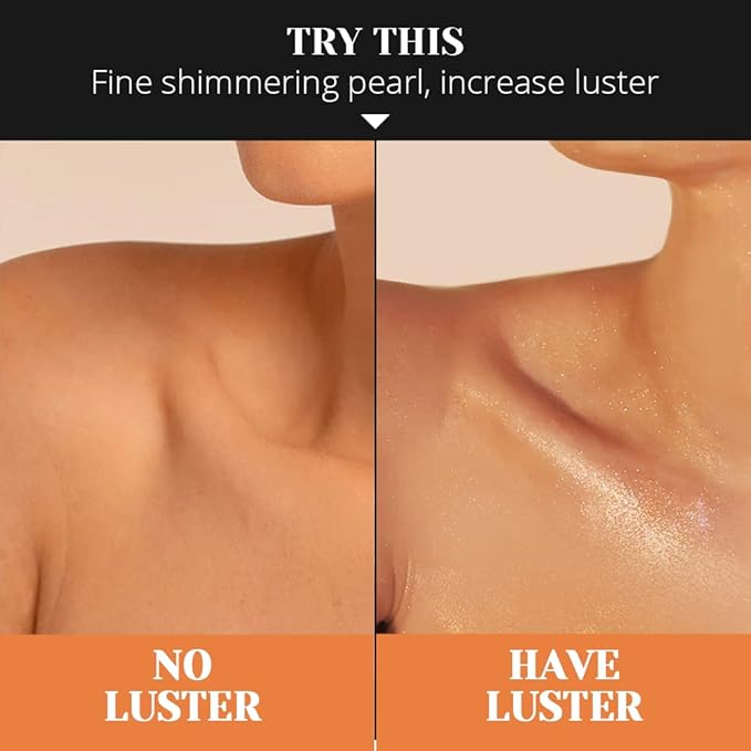 Liyalan Shimmer Body Oil Gold 5 Color Bronze Fl Oz/#02)