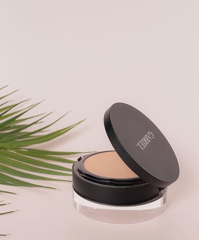 Gabriel Cosmetics - Cruelty-free, Vegan, Gluten-free, Non-GMO Pressed Light Beige, 12g
