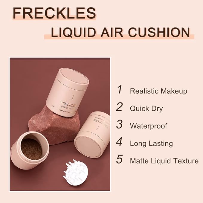 Erinde Upgrade Liquid Freckle Pen, Fake Freckles Stamp 02 Chocolate