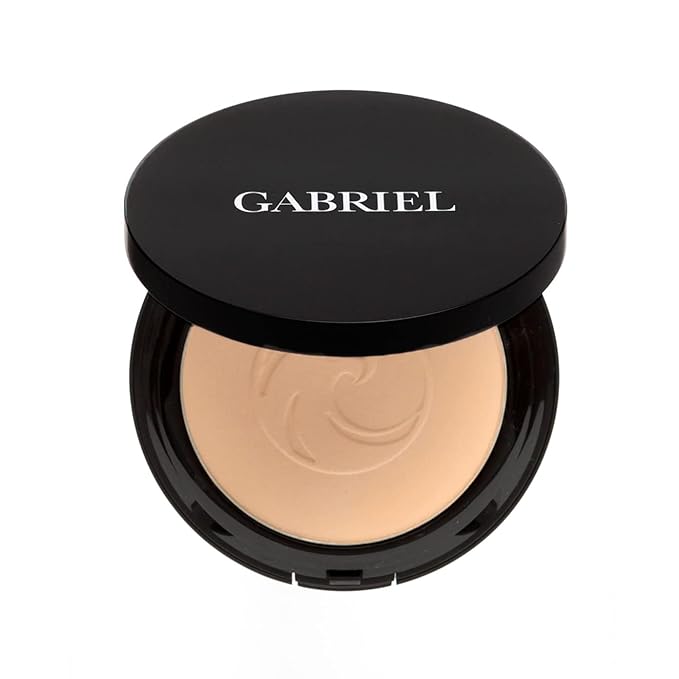 Gabriel Cosmetics - Cruelty-free, Vegan, Gluten-free, Non-GMO Pressed Light Beige, 12g