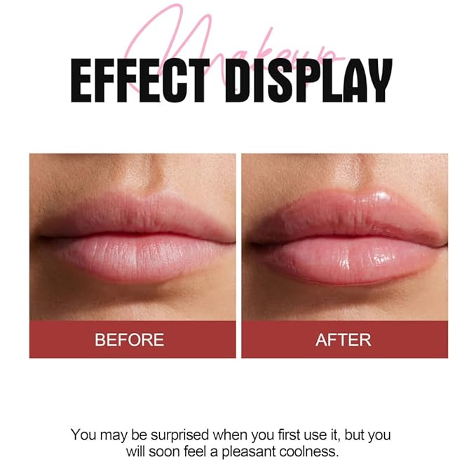 Plumping Lip Oil With Chili Extract - Fuller Lips Instantly! Ultra-Hydrating & Nourishing, Glossy Finish Lip Glow Oil, Lip Plumping Booster Plump, Smooth, and Define Your Lips Naturally (03 )