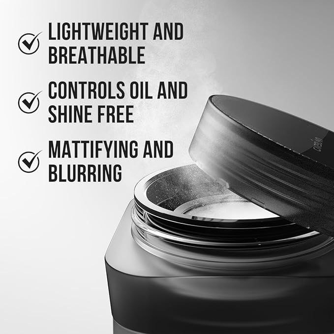 Soft Focus Loose Setting Powder, Lightweight Setting Powder, & Tan