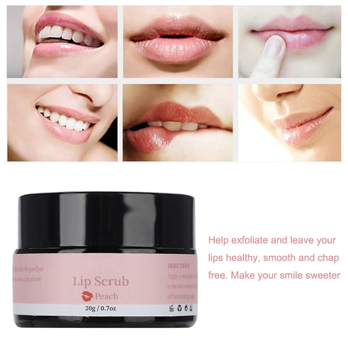 Lip Scrub, Lip Exfoliator Organic Exfoliating