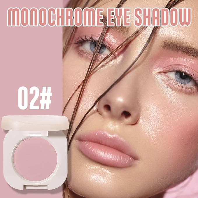 Matte Eyeshadow Palette Makeup for Green Blue Eyes, Matte Nude Pink eyeshadow For Old Women, Holographic Multichrome Cream Iridescent Single Monochrome Eye Shadow Makeup