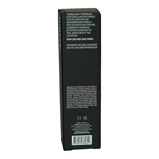 MAKEUP BY MARIO SurrealSkin Liquid Foundation, Liquid Formula, cool undertone) 30 mL