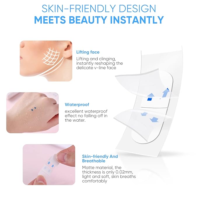 Senhorita Face Lift Tape, 120Pcs Instant Lifting