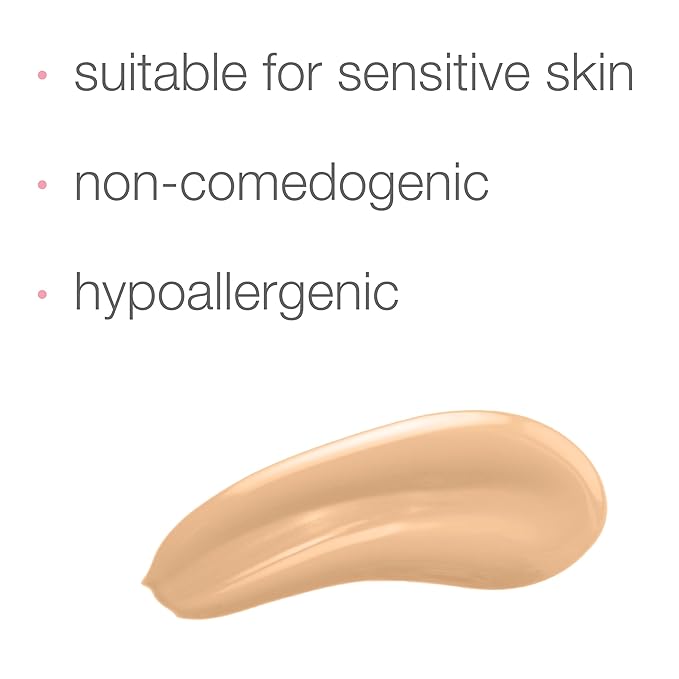 Neutrogena Healthy Skin Sensitive Skin Serum Foundation with Light/Medium 02, 1 oz