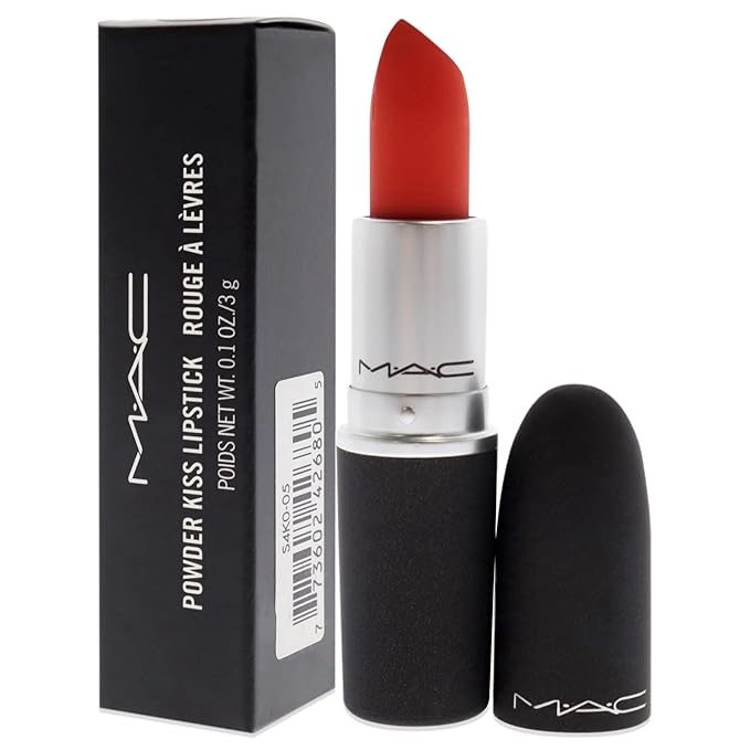 MAC Powder Kiss Lipstick - Style Shocked Lipstick oz