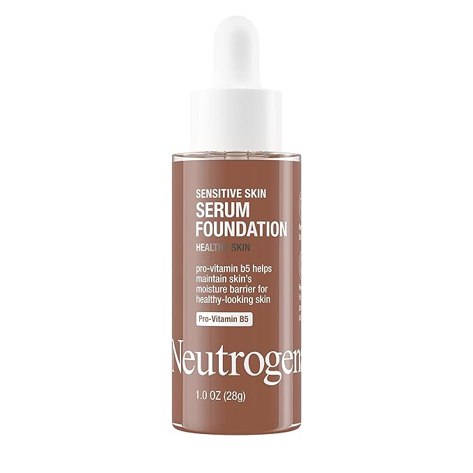 Neutrogena Healthy Skin Sensitive Skin Serum Foundation with Deep 02, 1 oz