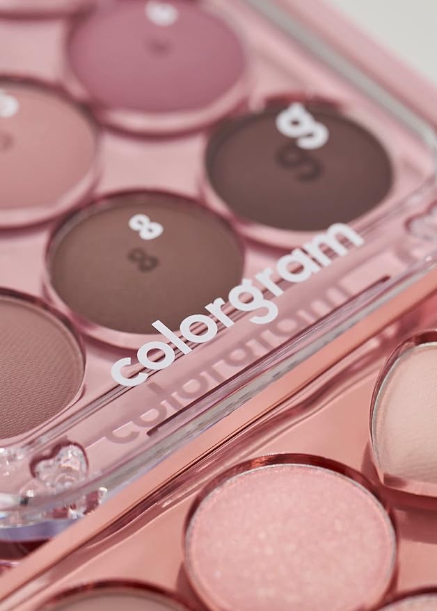 COLORGRAM Pin Point Eyeshadow Palette 01 Peach+Coral= |