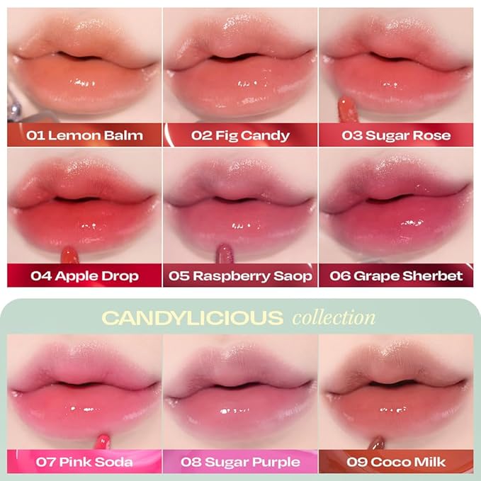 Lip Potion Aqua Glow No.1 Lemon Balm | Hydrating, Non-Sticky Gloss with Sheer Radiance | 0.3 Oz