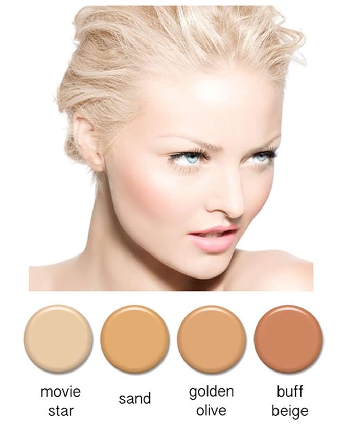 4pc FAIR Complexion Professional Airbrush Cosmetic 2 oz