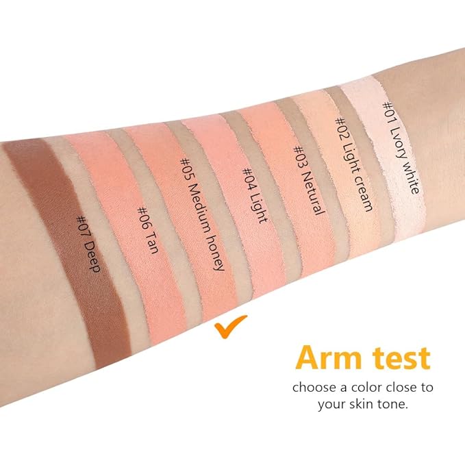 Kaely Pot Concealer Full Coverage Set,under Eye Brightener ojeras 05