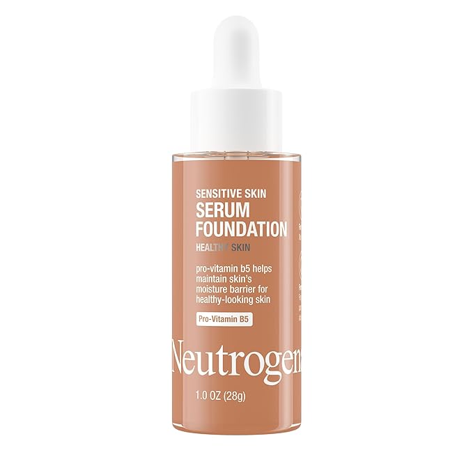 Neutrogena Healthy Skin Sensitive Skin Serum Foundation with Medium/Deep 02, 1 oz