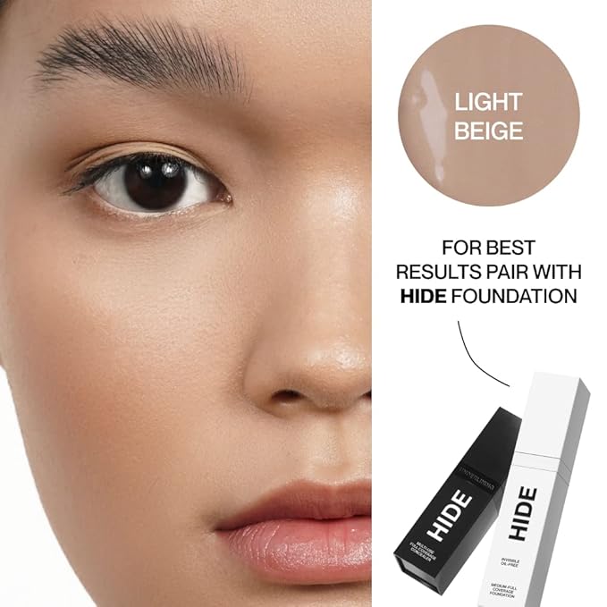 HIDE Liquid Concealer, Medium to Full Coverage Concealer fl oz