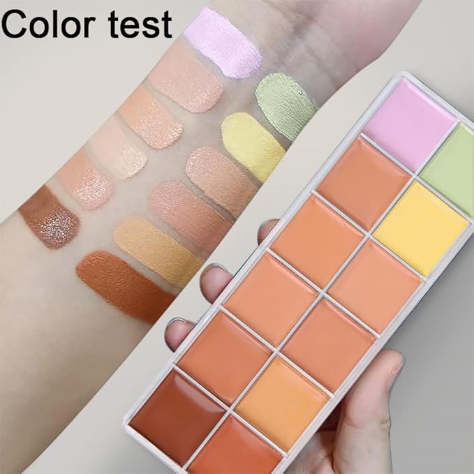 evpct 12 Color Corrector Correcting Cream Concealer Contour Spots Redness