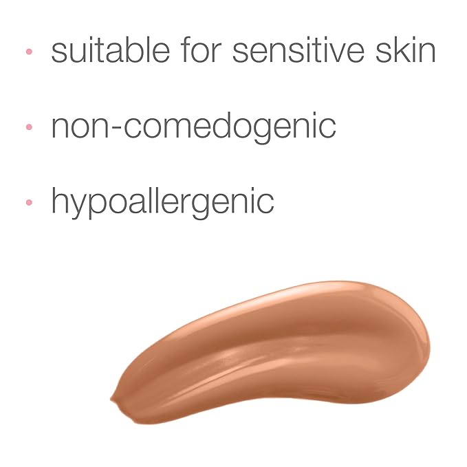 Neutrogena Healthy Skin Sensitive Skin Serum Foundation with Medium/Deep 02, 1 oz