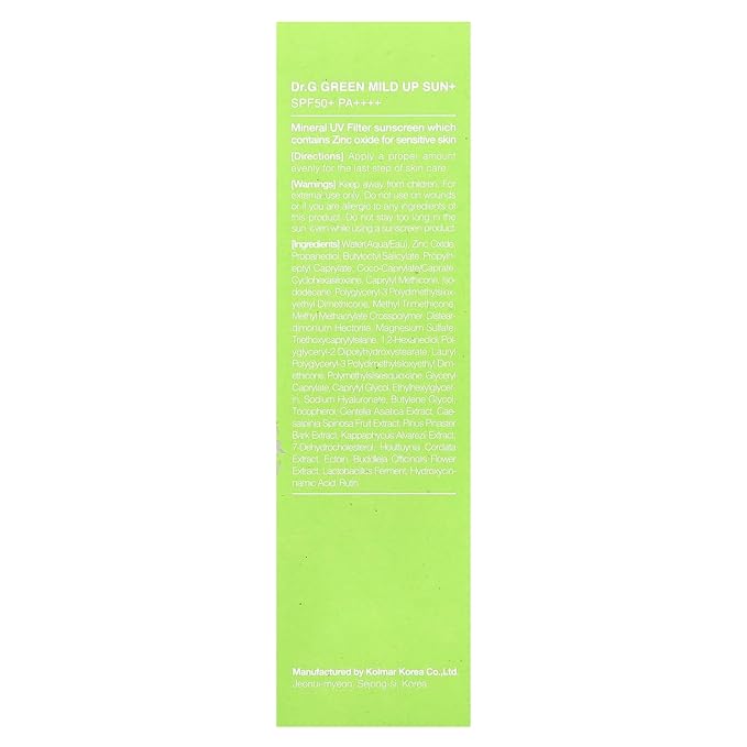 Dr.G Green Mild Up Sun+ (50ml) SPF50+ PA++++