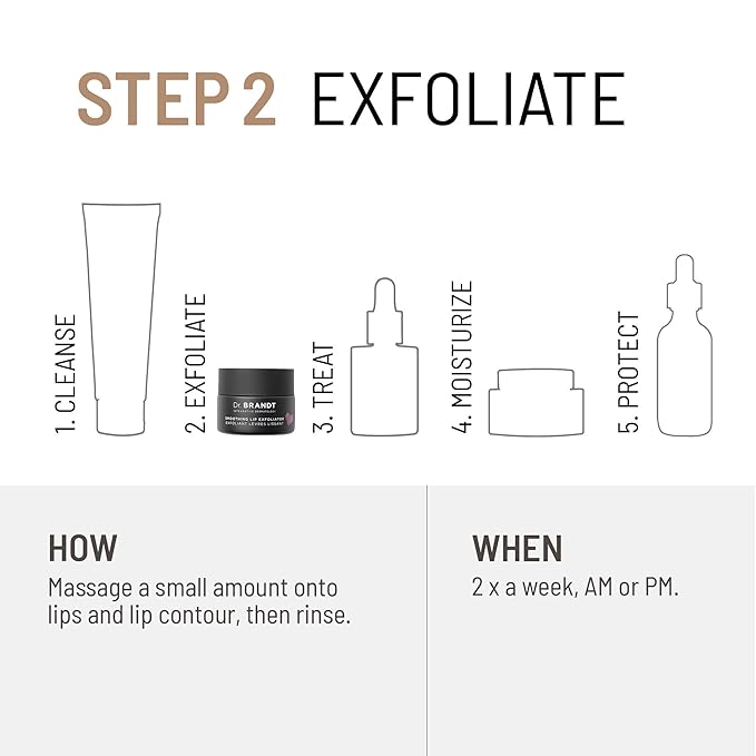 Dr. Brandt Microdermabrasion Smoothing Lip Scrub oz