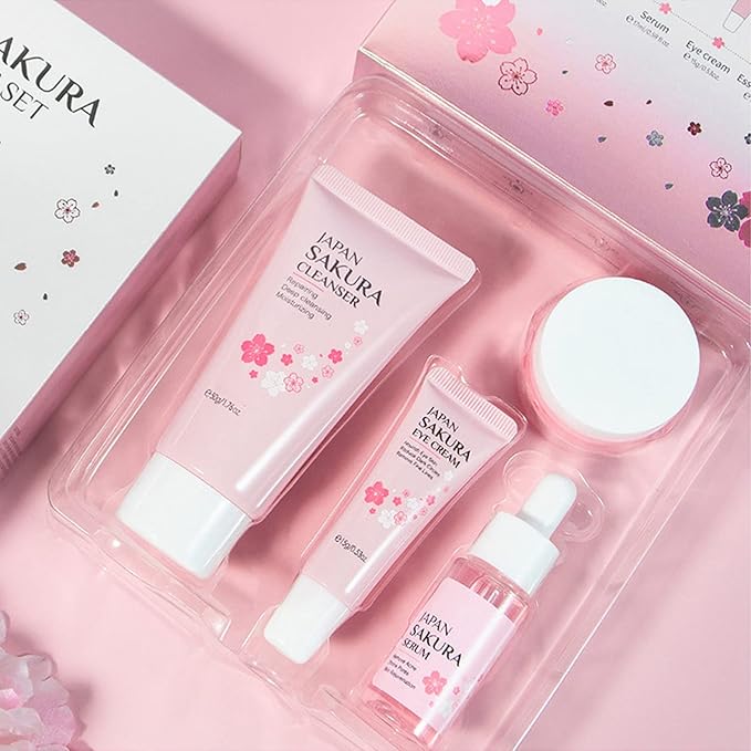 Skin Care Set - Sakura Skin