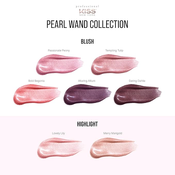 Kiss New York Professional Pearl Liquid Highlighter Beauty (Merry Marigold)