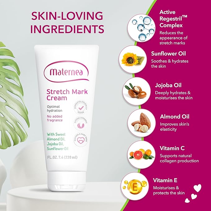 Stretch Mark Cream - Provides Optimal