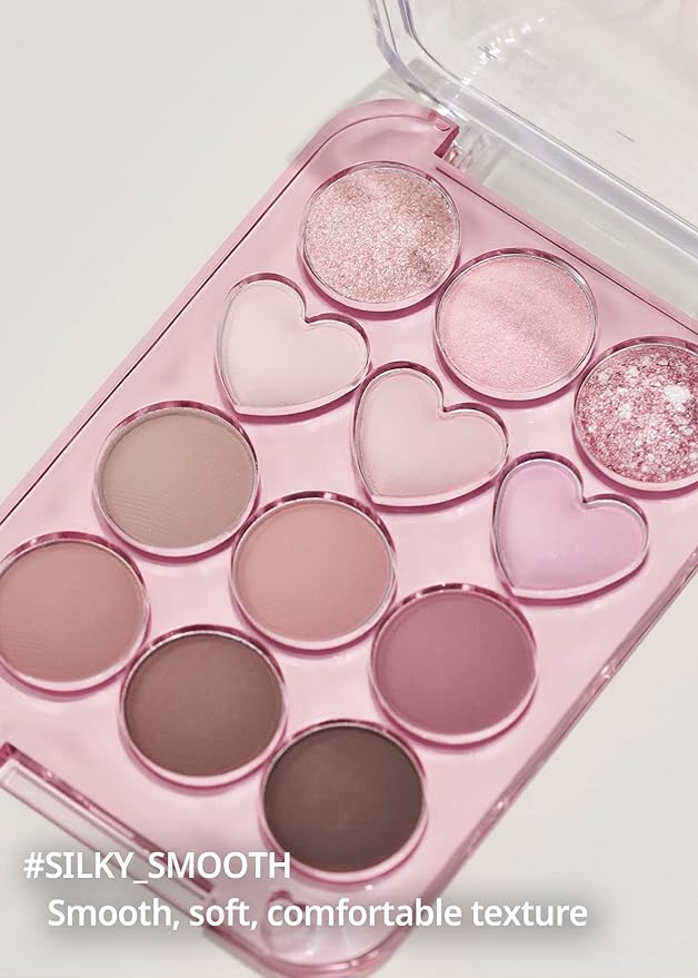 COLORGRAM Pin Point Eyeshadow Palette 01 Peach+Coral= |