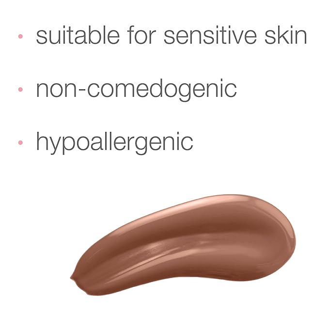 Neutrogena Healthy Skin Sensitive Skin Serum Foundation with Deep 02, 1 oz