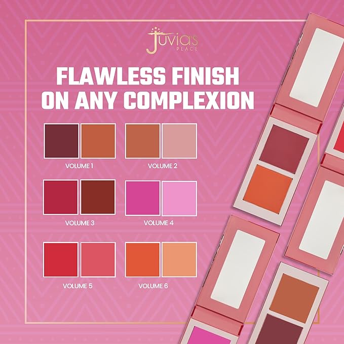 Juvia's Place Blushed Duo Blush Volume4 - Two Skin Color