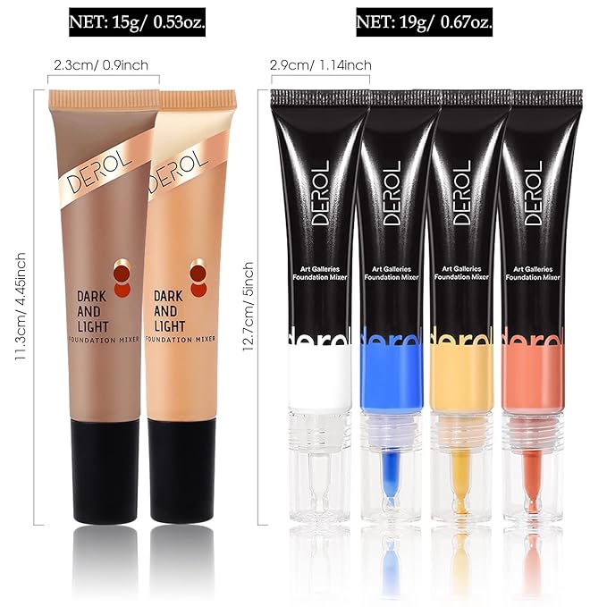 Orange Foundation Mixing Pigment for Adjusting Shade and (04# Orange)
