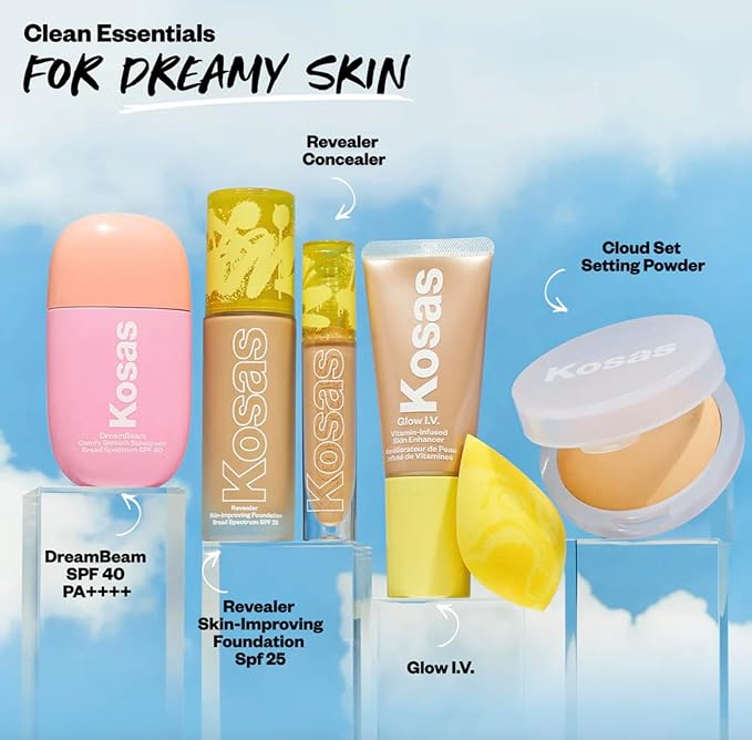 Kosas Cloud Set Face Setting Powder | Smoothing (Sheer Tan)