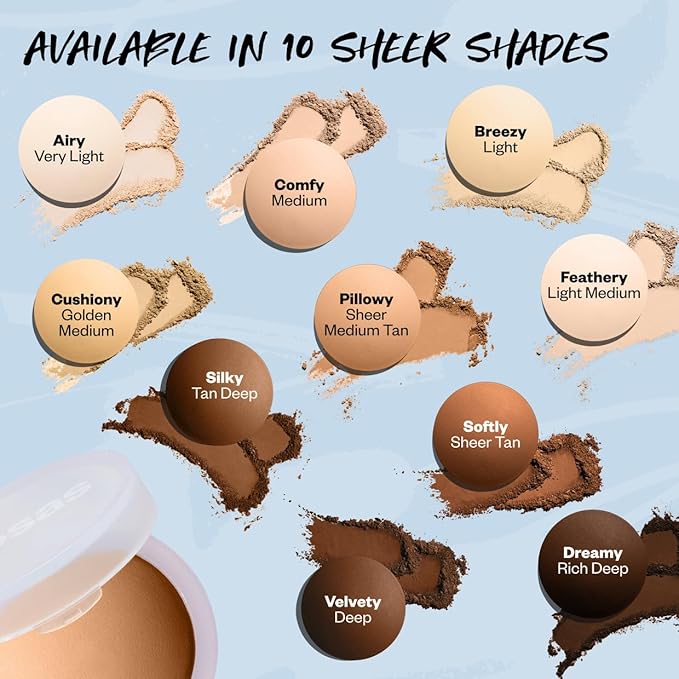 Kosas Cloud Set Face Setting Powder | Smoothing (Sheer Tan)
