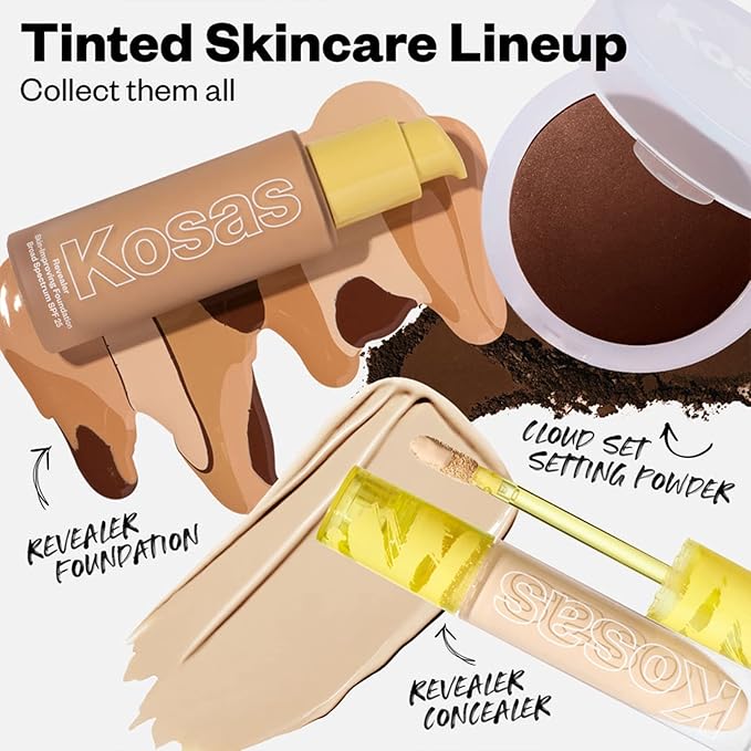 Kosas Cloud Set Face Setting Powder | Smoothing (Sheer Tan)
