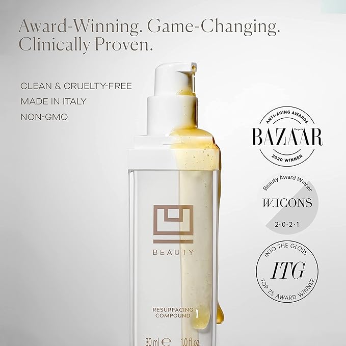 U Beauty Resurfacing Compound Serum - Renew & Lines, Pores- 1.0 fl.oz