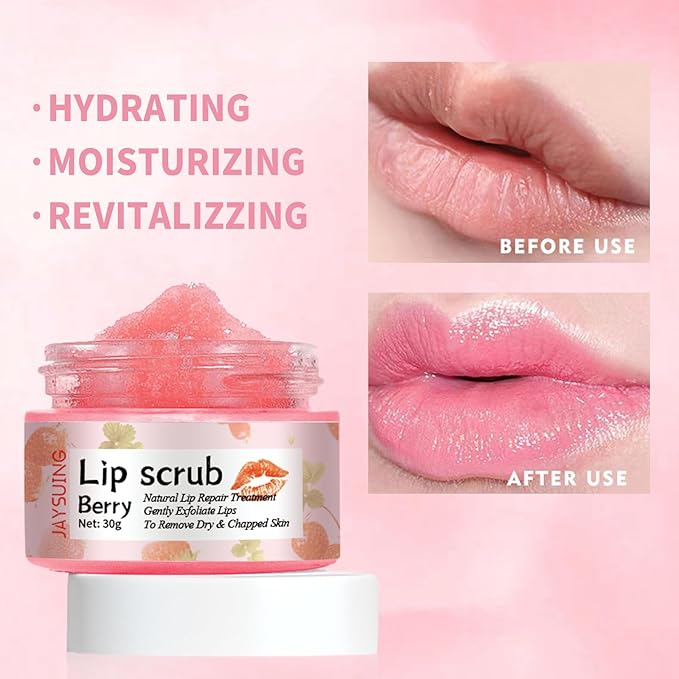 Lip Scrub, Lip Scrubber Exfoliator, Lip