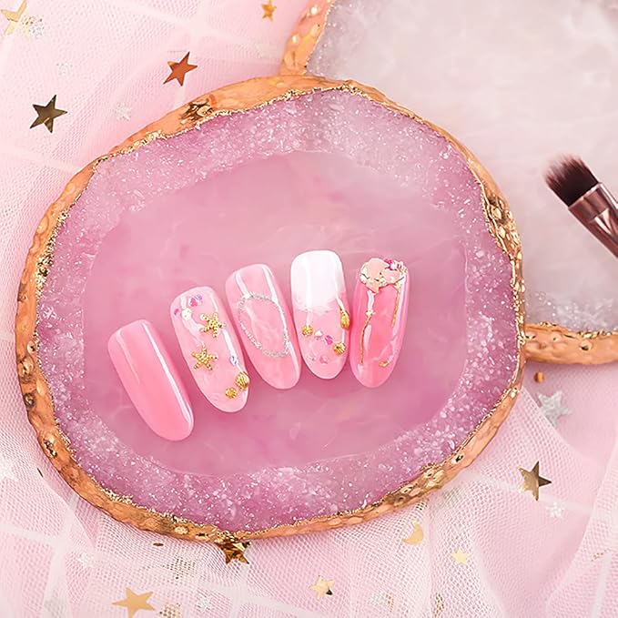 Resin Nail Art Palette Cosmetic Mixing Palette Nail