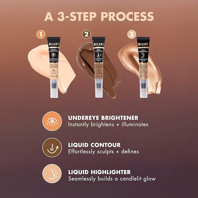 Milani Conceal + Perfect Undereye Brightener for Treating - Pumpkin