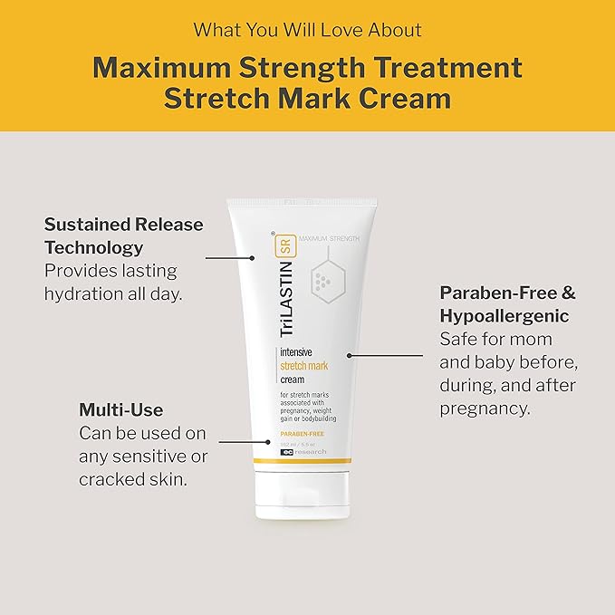 TriLASTIN-SR Intensive Stretch Mark Cream Bundle Fast-Acting