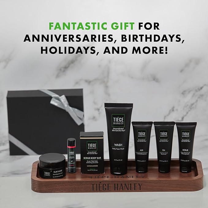 Tiege Hanley Mens Skin Care Gift Moisturizing